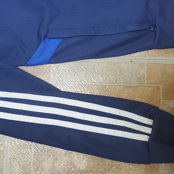 Adidas track jacket BLUE - Picture 2 of 4